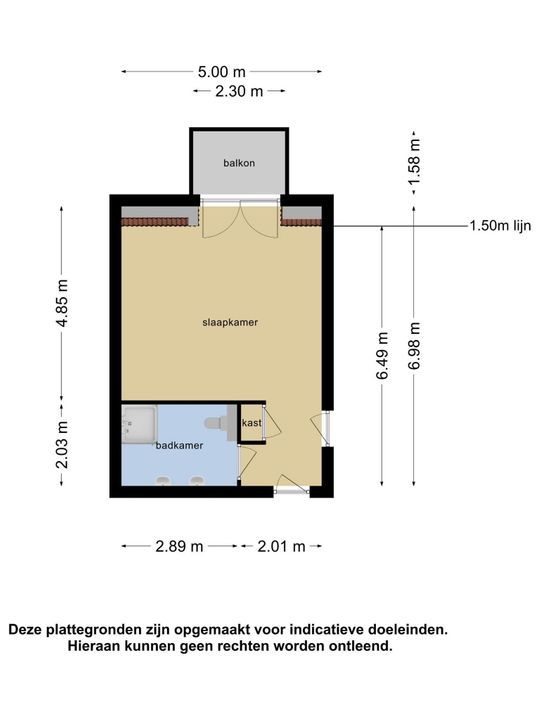 Hogeweg 55 325, Burgh-Haamstede plattegrond-15