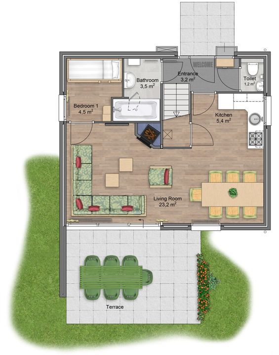 Peelheideweg 25 716, America plattegrond-11