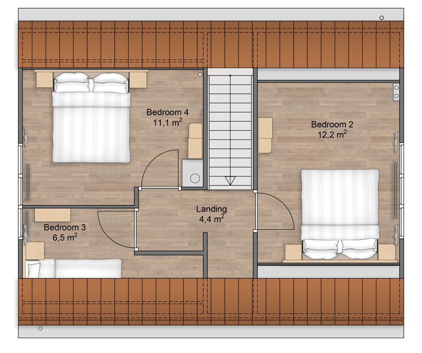 Peelheideweg 25 716, America plattegrond-11