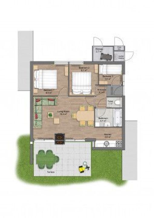 Peelheideweg 25 811, America plattegrond-23