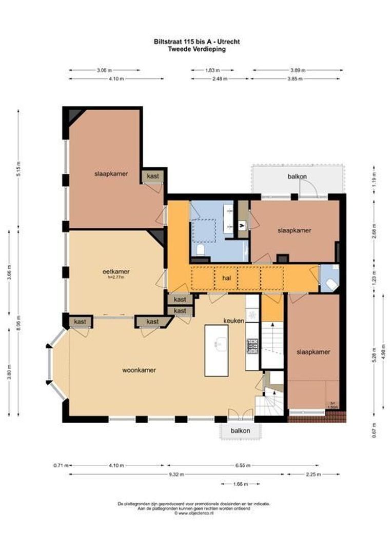 Biltstraat 115 BSA, Utrecht plattegrond-44