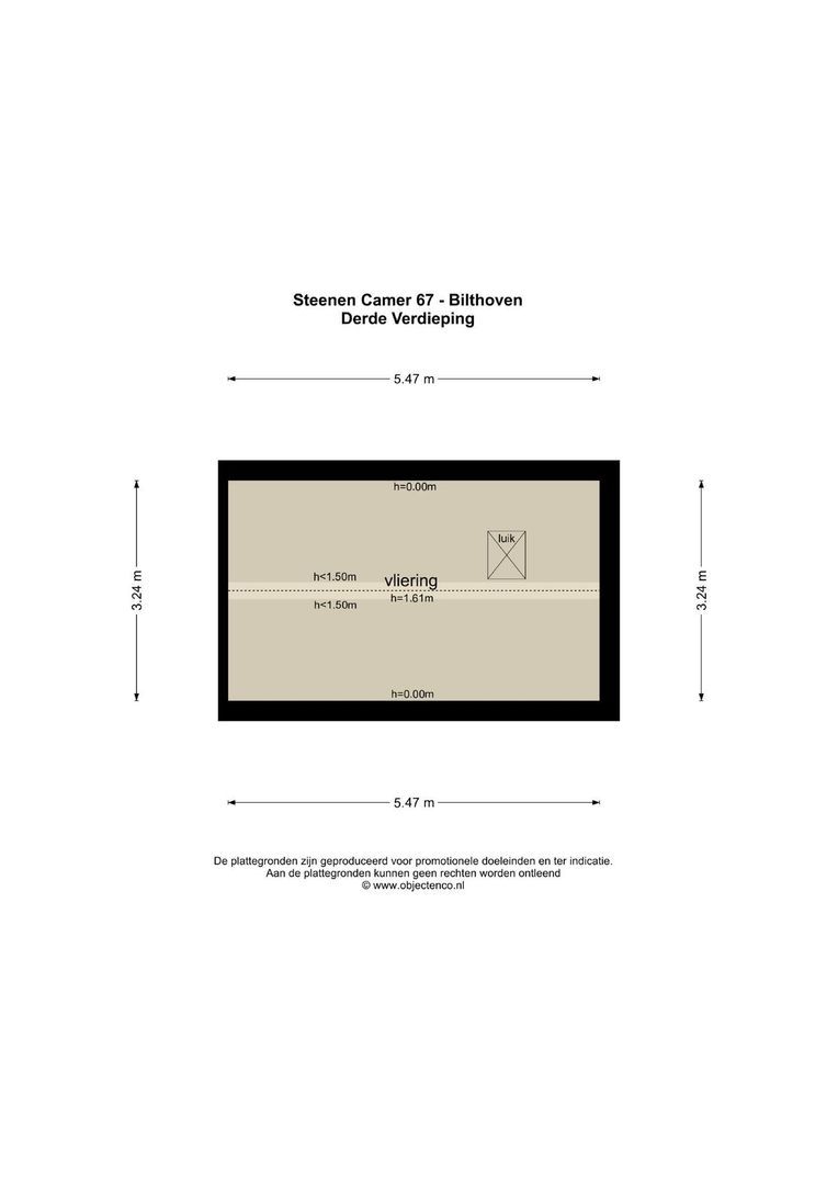 Steenen Camer 67, Bilthoven plattegrond-36