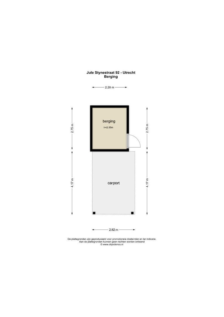 Jule Stynestraat 92, Utrecht plattegrond-65