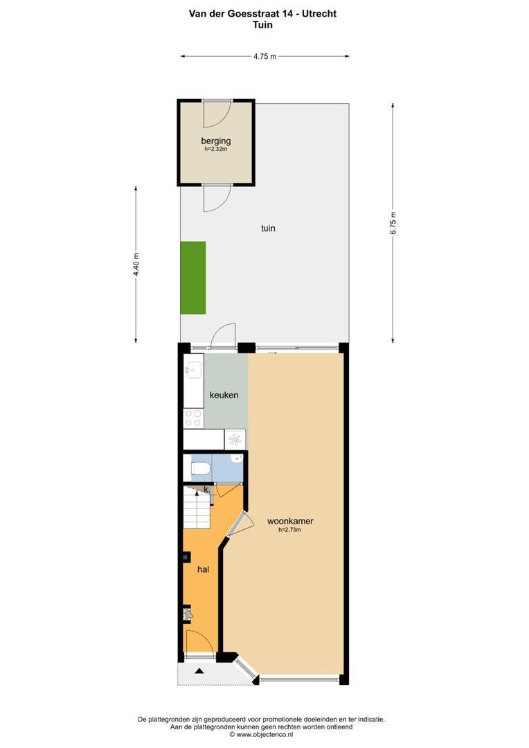 Van der Goesstraat 14, Utrecht plattegrond-44