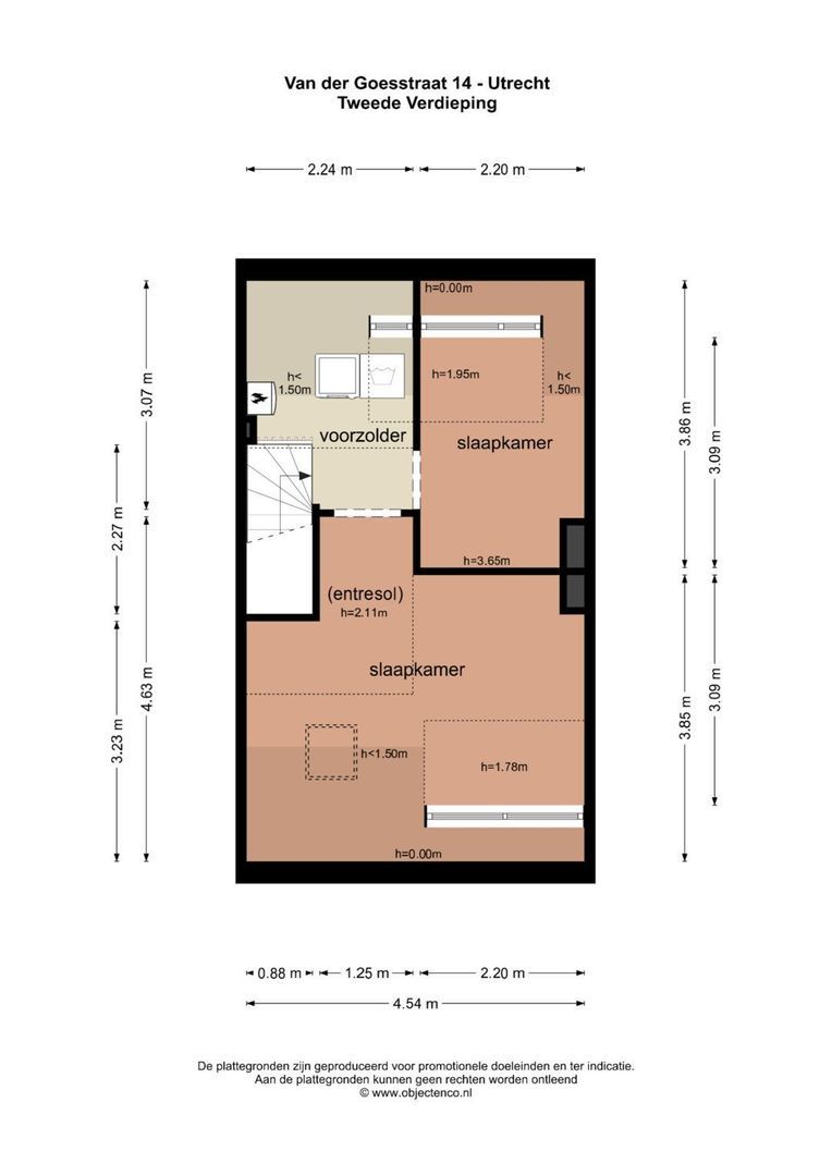 Van der Goesstraat 14, Utrecht plattegrond-44