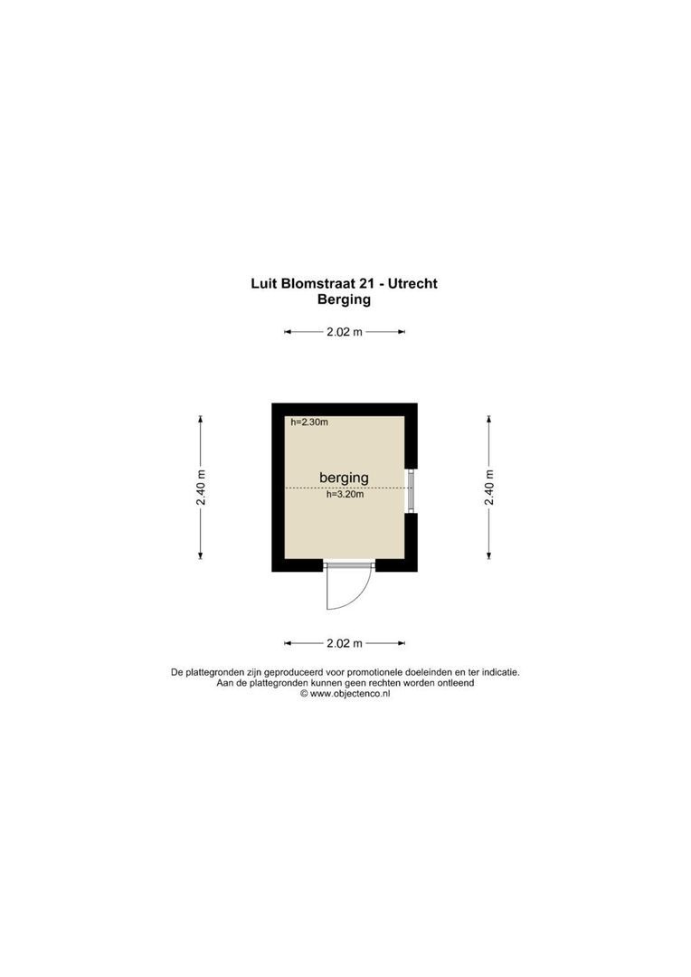 Luit Blomstraat 21, Utrecht plattegrond-37