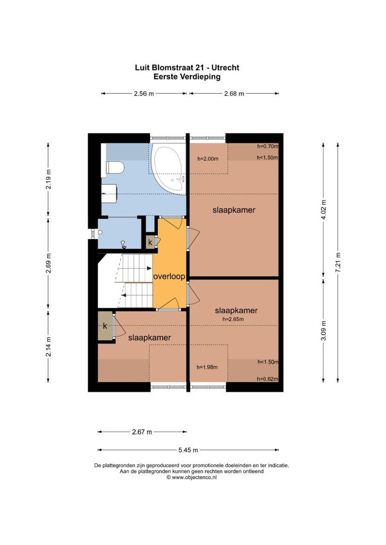 Luit Blomstraat 21, Utrecht plattegrond-37