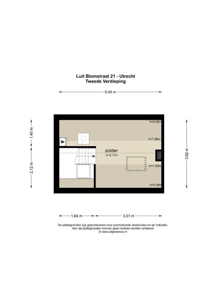 Luit Blomstraat 21, Utrecht plattegrond-37