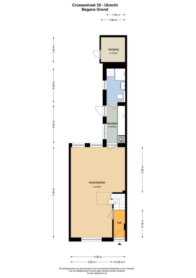 Croesestraat 39, Utrecht plattegrond-38