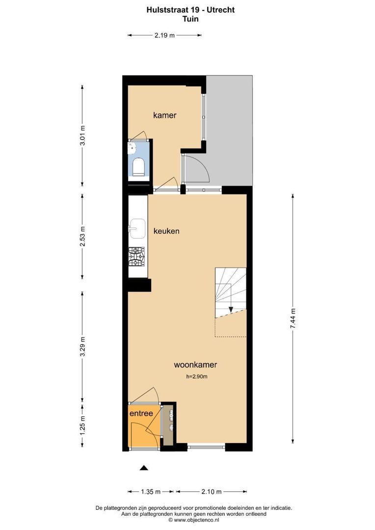 Hulststraat 19, Utrecht plattegrond-30