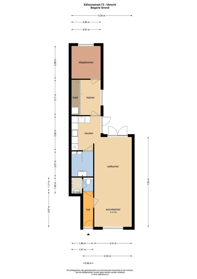 Edisonstraat 73, Utrecht plattegrond-35