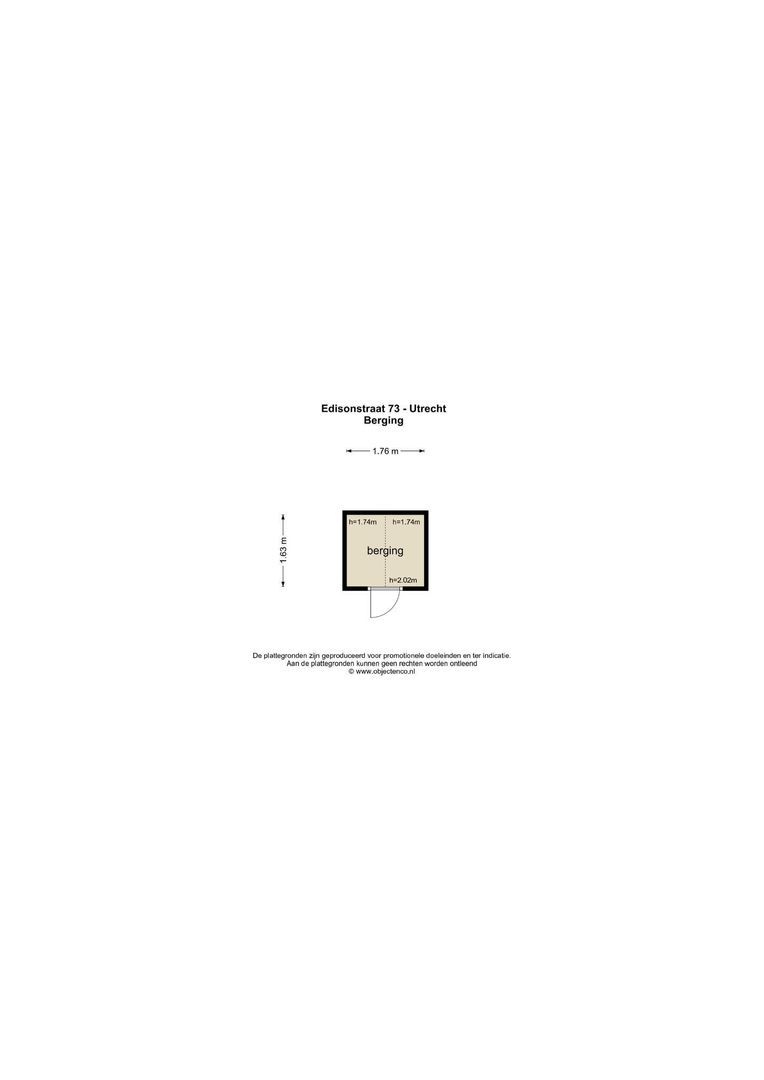 Edisonstraat 73, Utrecht plattegrond-35