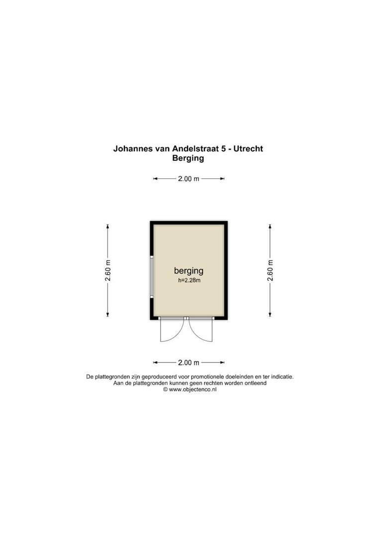 Johannes van Andelstraat 5, Utrecht plattegrond-29