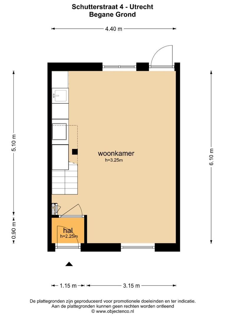 Schutterstraat 4, Utrecht plattegrond-27