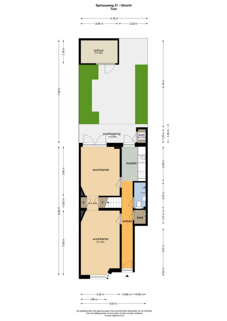 Spinozaweg 31, Utrecht plattegrond-34