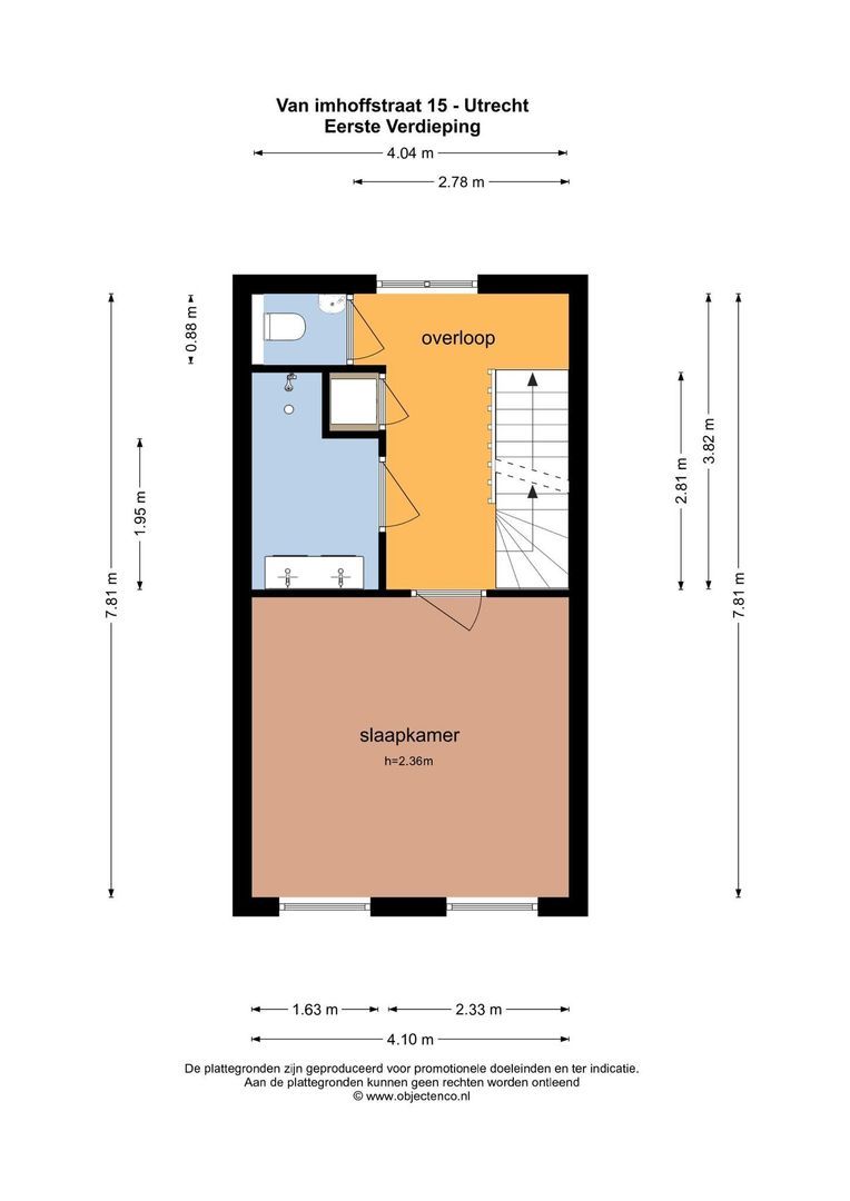 Van Imhoffstraat 15, Utrecht plattegrond-61