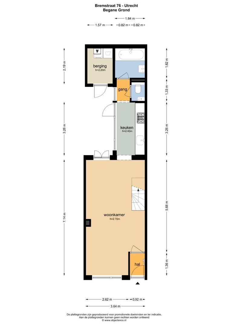 Bremstraat 76, Utrecht plattegrond-41