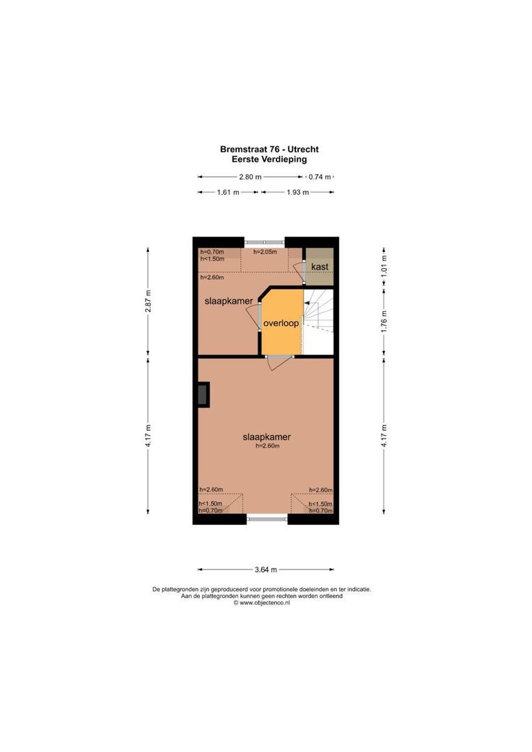 Bremstraat 76, Utrecht plattegrond-41