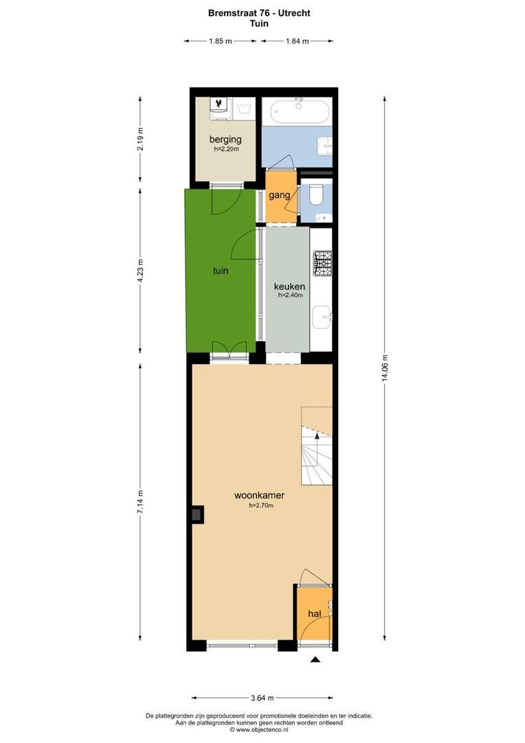 Bremstraat 76, Utrecht plattegrond-41