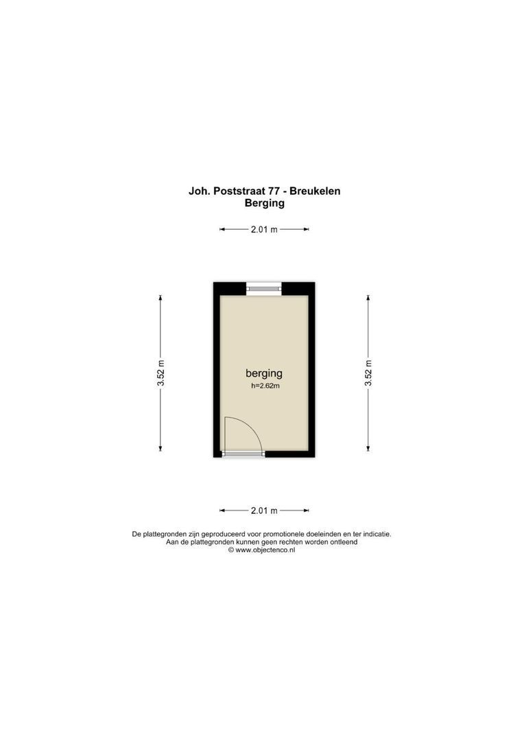 Joh. Poststraat 77, Breukelen plattegrond-34