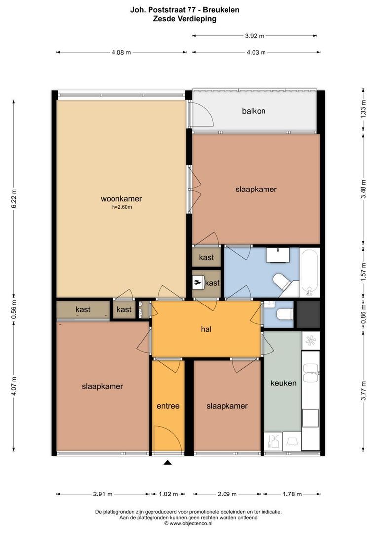 Joh. Poststraat 77, Breukelen plattegrond-34