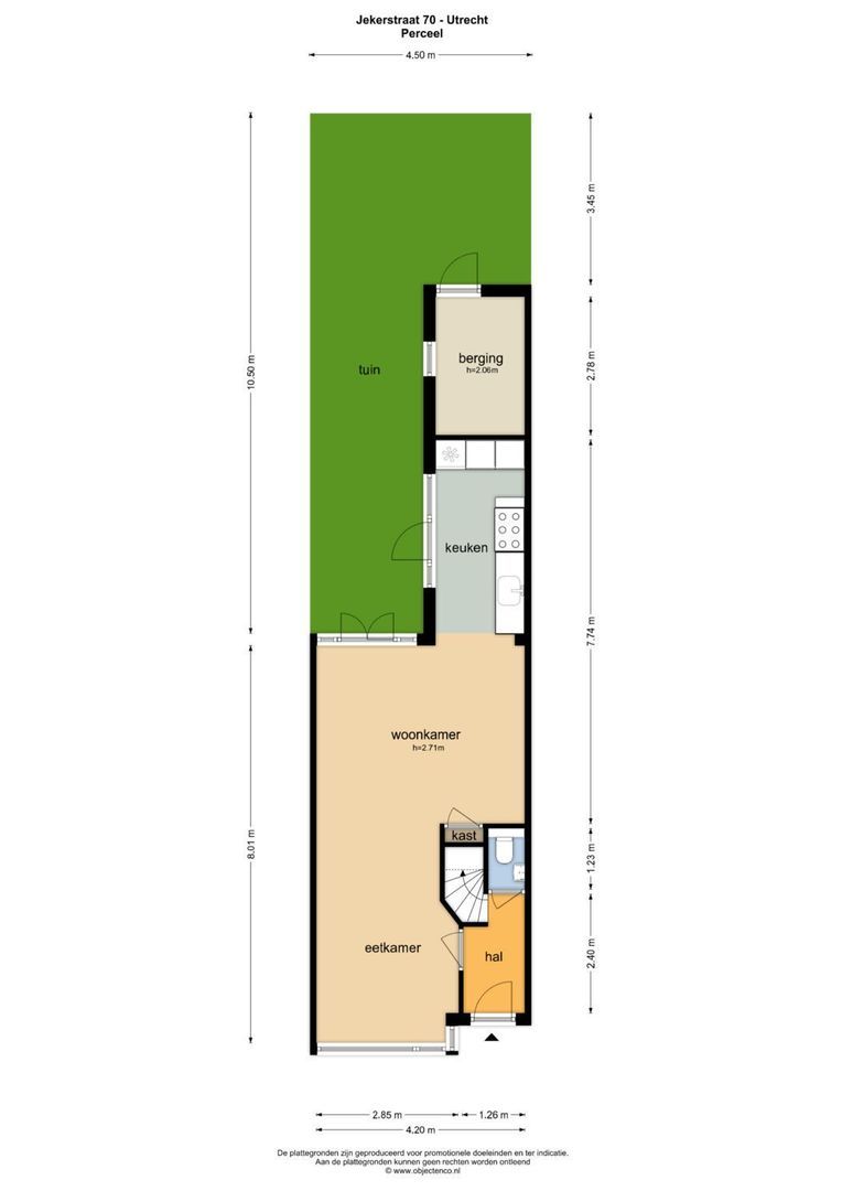 Jekerstraat 70, Utrecht plattegrond-37