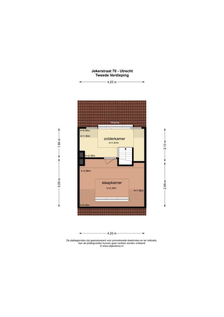 Jekerstraat 70, Utrecht plattegrond-37