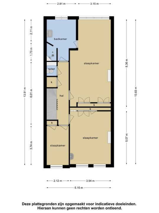 Van Blankenburgstraat 22, Den Haag plattegrond-73