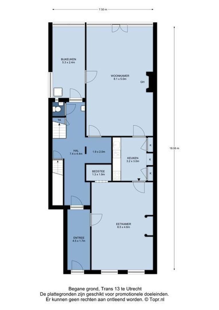 Trans 13, Utrecht plattegrond-0