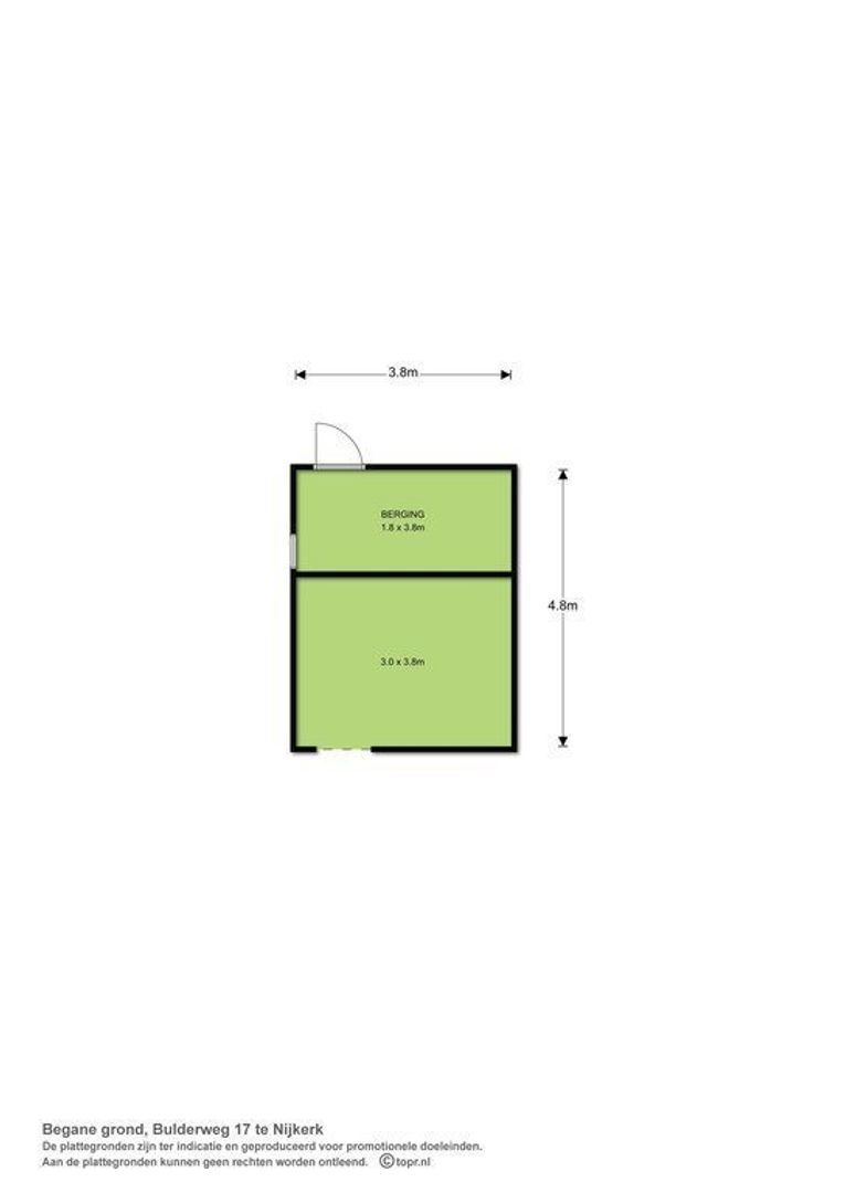 Bulderweg 17, Nijkerk plattegrond-8