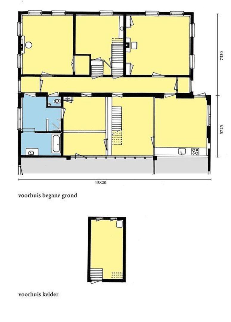 Gebrokendijk 6, Goudswaard plattegrond-2