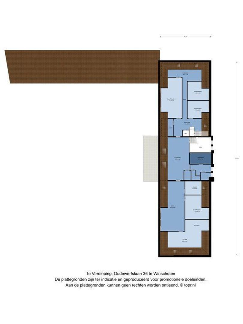Oudewerfslaan 36, Winschoten plattegrond-1