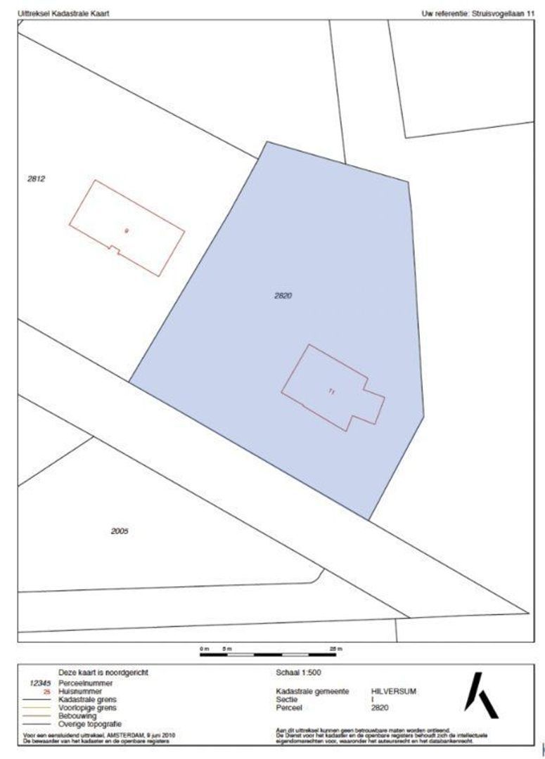 Struisvogellaan 11, Hilversum plattegrond-3