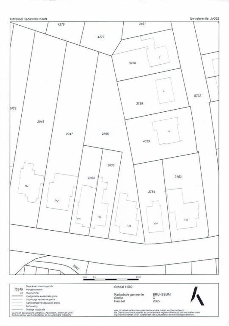 Lindestraat 136, Brunssum plattegrond-0