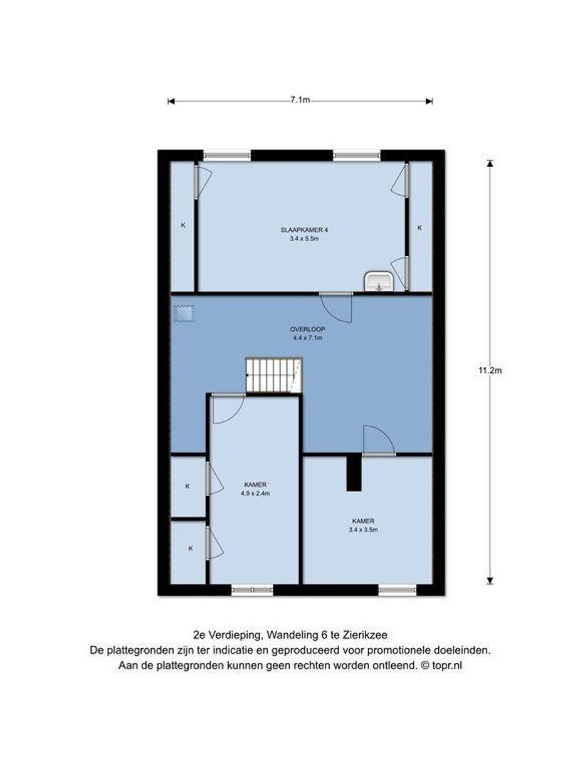 Wandeling 6, Zierikzee plattegrond-2