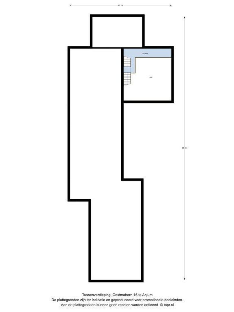 Oostmahorn 15, Anjum plattegrond-4