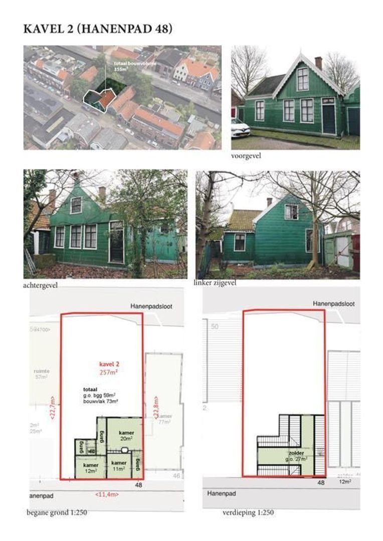 Hanenpad 44 46-48, Zaandam plattegrond-2