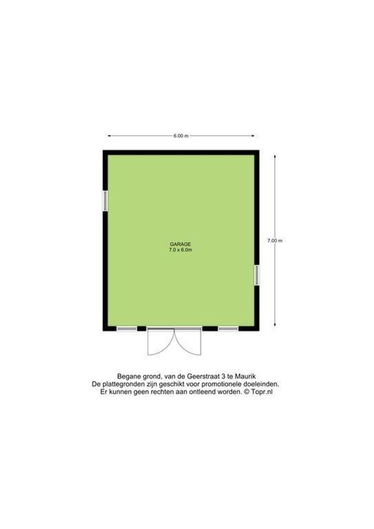 van de Geerstraat 3, Maurik plattegrond-3