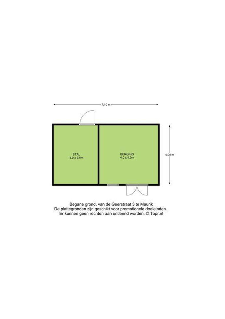 van de Geerstraat 3, Maurik plattegrond-4