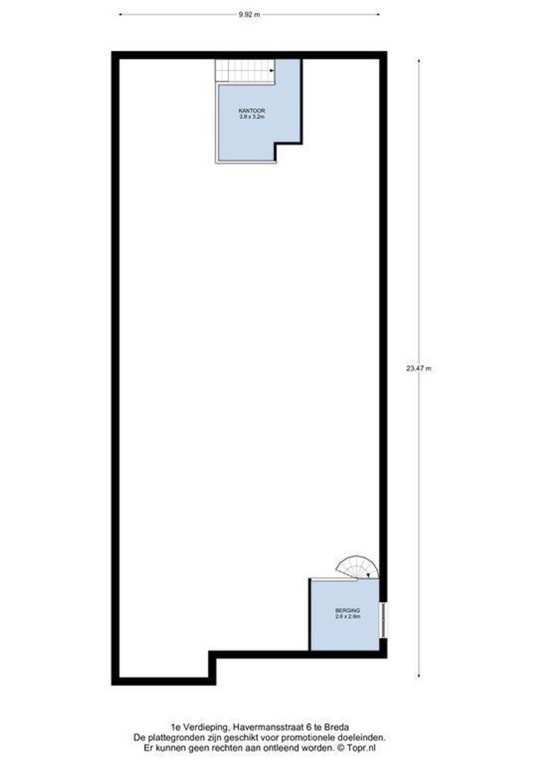 Havermansstraat 6, Breda plattegrond-1