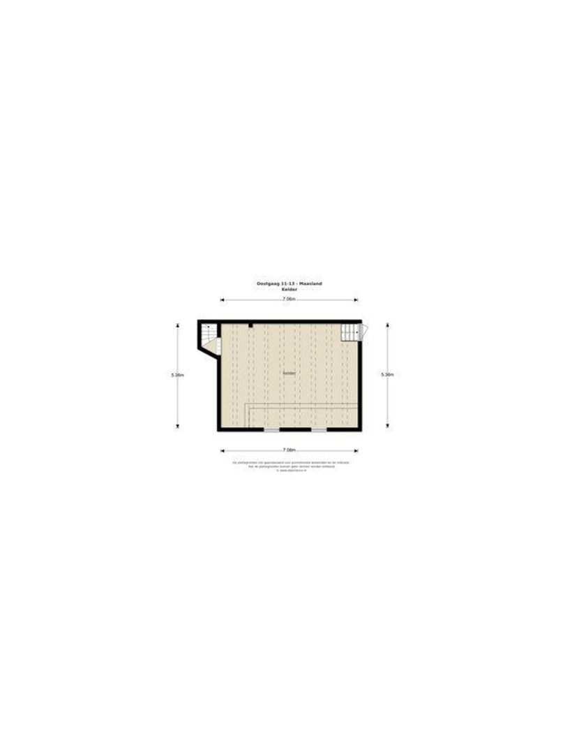 Oostgaag 9 13, Maasland plattegrond-3