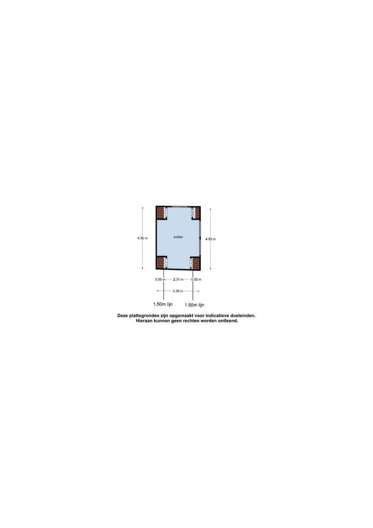 Weikamp 10, Bunschoten-Spakenburg plattegrond-4