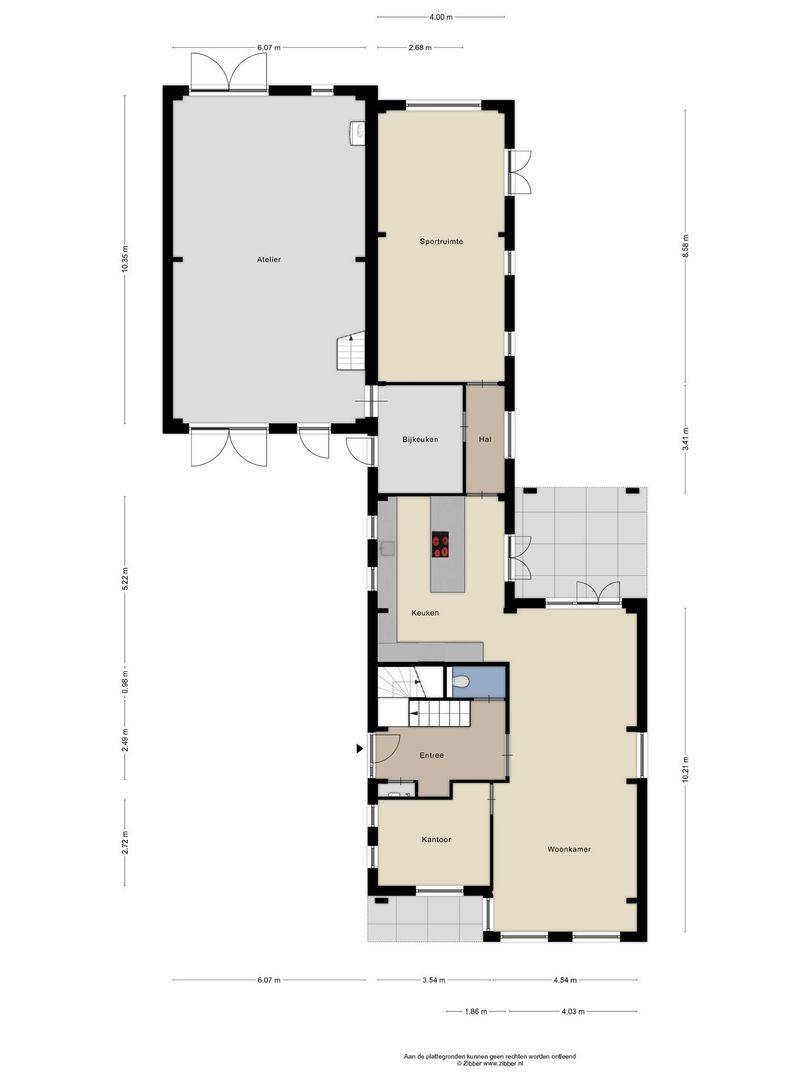 De Louwstraat 25 b/c 35, Schaijk plattegrond-59