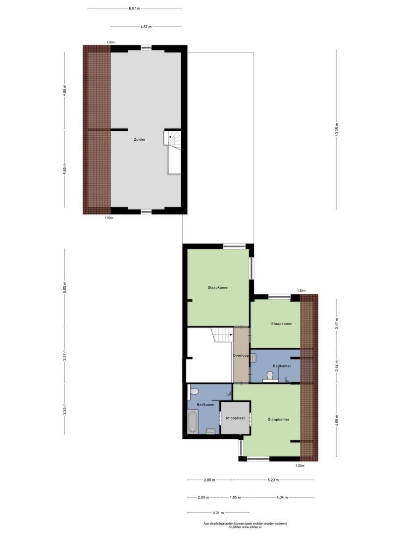 De Louwstraat 25 b/c 35, Schaijk plattegrond-59