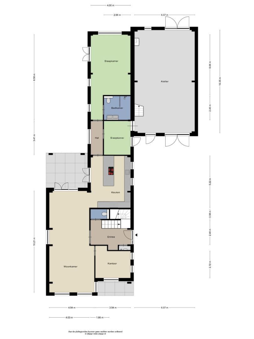 De Louwstraat 25 b/c 35, Schaijk plattegrond-59
