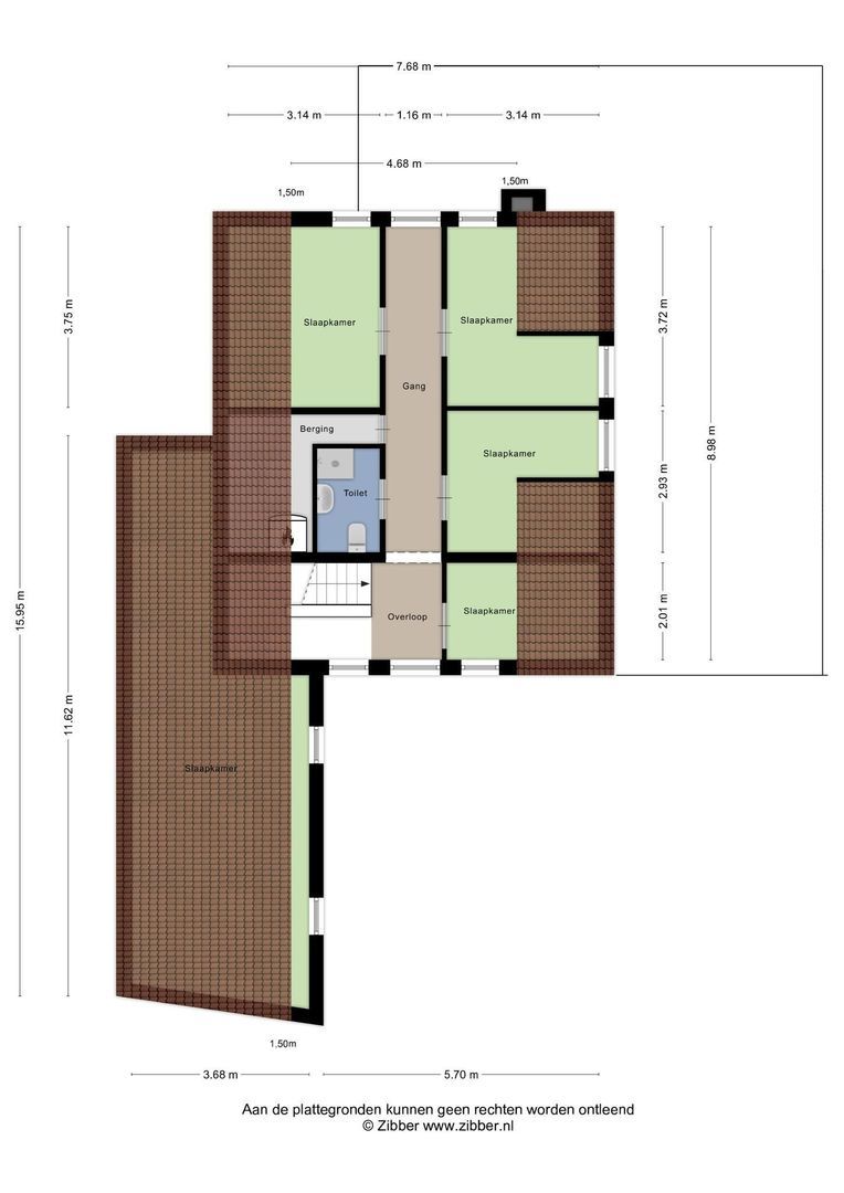 Kleine Veer 4, Den Bosch plattegrond-2