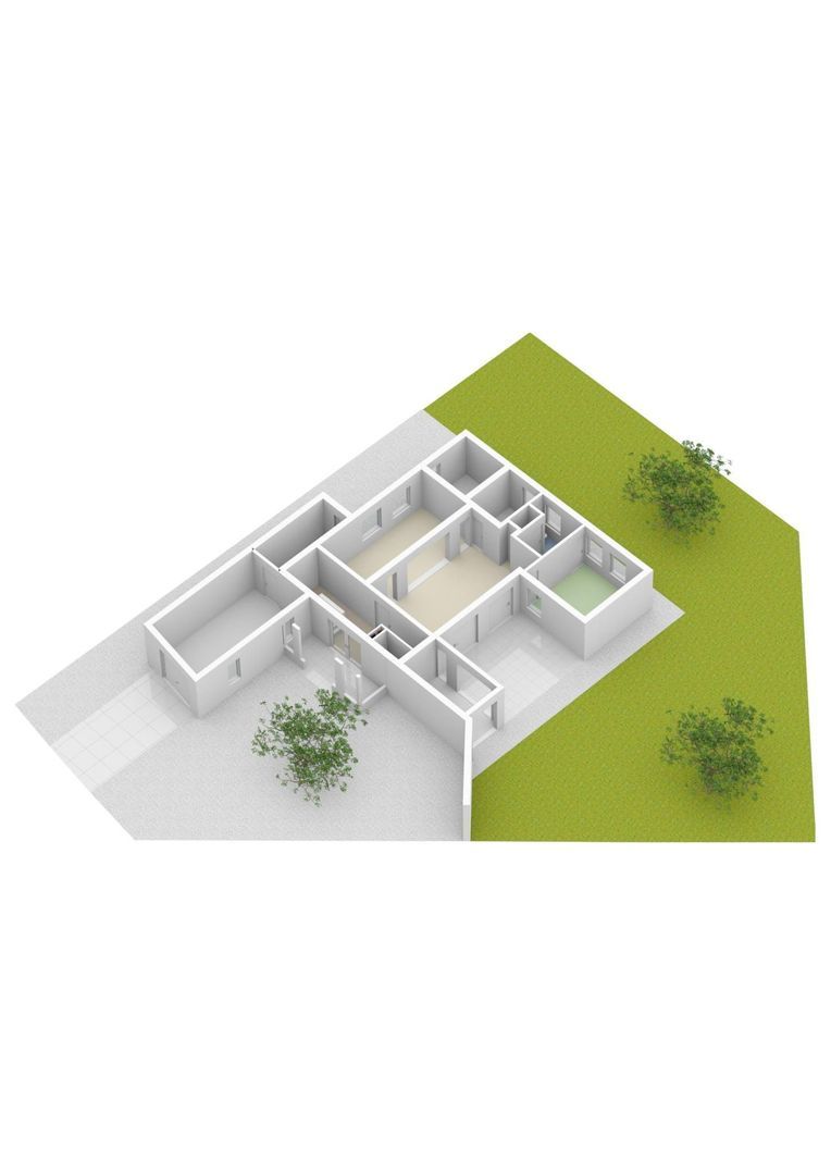 Kleine Veer 4, Den Bosch plattegrond-1