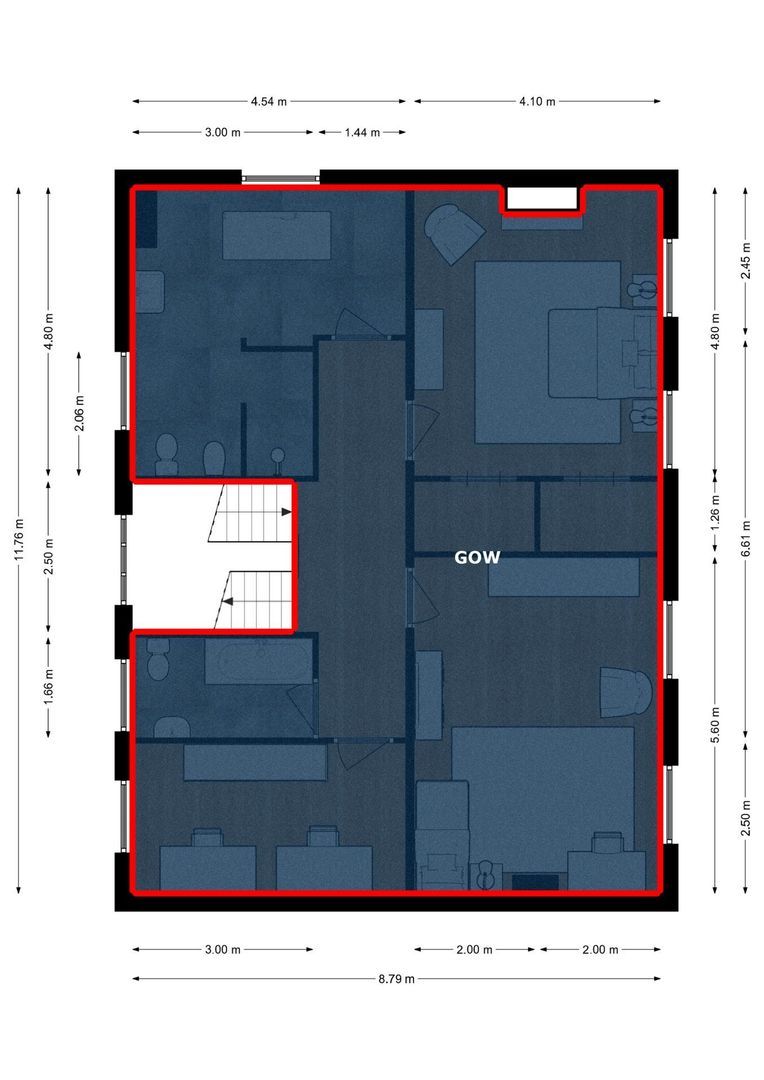 Plantagebaan 221, Wouwse Plantage plattegrond-68