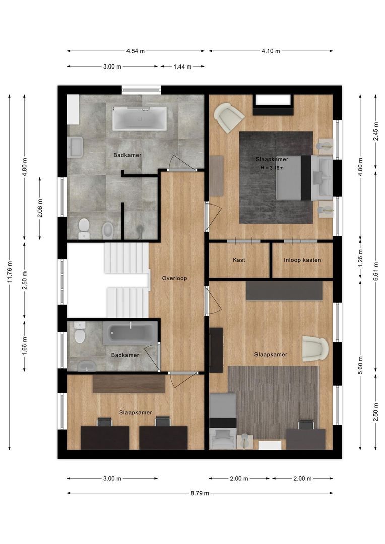 Plantagebaan 221, Wouwse Plantage plattegrond-68