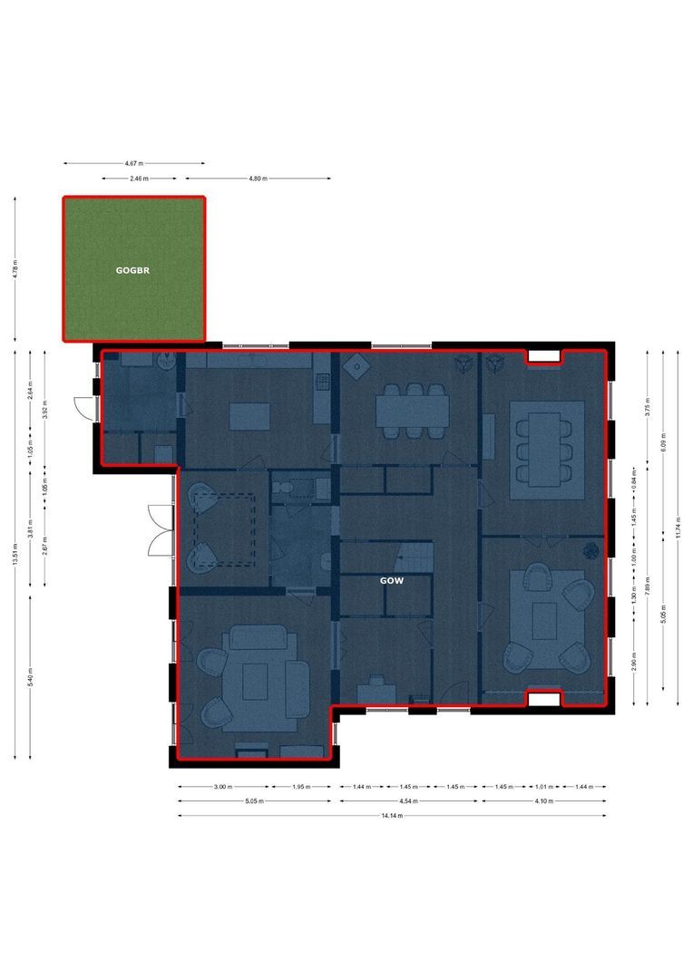 Plantagebaan 221, Wouwse Plantage plattegrond-68